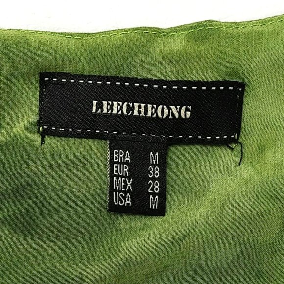 Green Swing Tank Top Scoop Neck Soft Double-layered Abstract Print Tunic, Size M - Picture 8 of 11